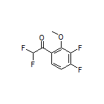 1-(3,4-Difluoro-2-methoxyphenyl)-2,2-difluoroethanone