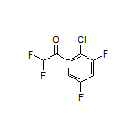 1-(2-Chloro-3,5-difluorophenyl)-2,2-difluoroethanone