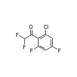 1-(2-Chloro-4,6-difluorophenyl)-2,2-difluoroethanone