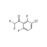 1-(3-Chloro-2,6-difluorophenyl)-2,2-difluoroethanone
