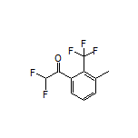 2,2-Difluoro-1-[3-methyl-2-(trifluoromethyl)phenyl]ethanone