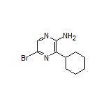 5-Bromo-3-cyclohexylpyrazin-2-amine