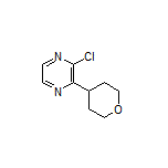 2-Chloro-3-(tetrahydro-2H-pyran-4-yl)pyrazine