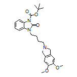 1-Boc-3-[4-(5,6-dimethoxyisoindolin-2-yl)butyl]-1,3-dihydro-2H-benzo[d]imidazol-2-one