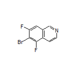 6-Bromo-5,7-difluoroisoquinoline
