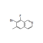 7-Bromo-8-fluoro-6-methylisoquinoline