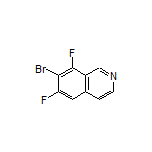 7-Bromo-6,8-difluoroisoquinoline
