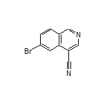 6-Bromoisoquinoline-4-carbonitrile