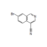 7-Bromoisoquinoline-4-carbonitrile