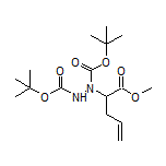 Methyl 2-(1,2-DiBoc-hydrazinyl)-4-pentenoate
