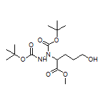 Methyl 2-(1,2-DiBoc-hydrazinyl)-5-hydroxypentanoate