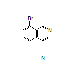 8-Bromoisoquinoline-4-carbonitrile
