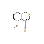 5-Methoxyisoquinoline-4-carbonitrile