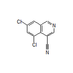 5,7-Dichloroisoquinoline-4-carbonitrile