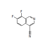 7,8-Difluoroisoquinoline-4-carbonitrile