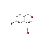 6-Fluoro-8-methylisoquinoline-4-carbonitrile