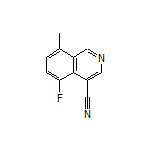 5-Fluoro-8-methylisoquinoline-4-carbonitrile