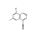 8-Fluoro-6-methylisoquinoline-4-carbonitrile