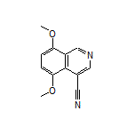 5,8-Dimethoxyisoquinoline-4-carbonitrile