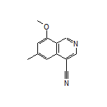 8-Methoxy-6-methylisoquinoline-4-carbonitrile
