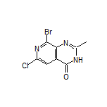 8-Bromo-6-chloro-2-methylpyrido[3,4-d]pyrimidin-4(3H)-one