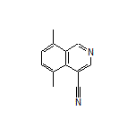 5,8-Dimethylisoquinoline-4-carbonitrile