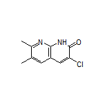 3-Chloro-6,7-dimethyl-1,8-naphthyridin-2(1H)-one