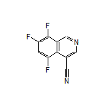 5,7,8-Trifluoroisoquinoline-4-carbonitrile