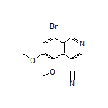 8-Bromo-5,6-dimethoxyisoquinoline-4-carbonitrile