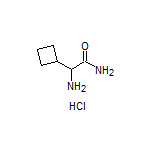 2-Amino-2-cyclobutylacetamide Hydrochloride