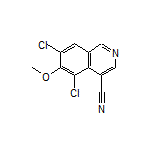 5,7-Dichloro-6-methoxyisoquinoline-4-carbonitrile