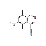 6-Methoxy-5,8-dimethylisoquinoline-4-carbonitrile