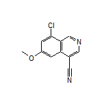 8-Chloro-6-methoxyisoquinoline-4-carbonitrile