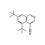 5,7-Di-tert-butylisoquinoline-4-carbonitrile