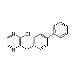 2-([1,1’-Biphenyl]-4-ylmethyl)-3-chloropyrazine