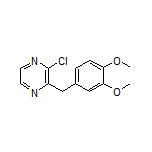 2-Chloro-3-(3,4-dimethoxybenzyl)pyrazine