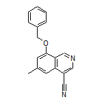 8-(Benzyloxy)-6-methylisoquinoline-4-carbonitrile