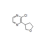 2-Chloro-3-(tetrahydrofuran-3-yl)pyrazine