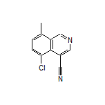 5-Chloro-8-methylisoquinoline-4-carbonitrile