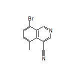 8-Bromo-5-methylisoquinoline-4-carbonitrile