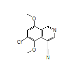 6-Chloro-5,8-dimethoxyisoquinoline-4-carbonitrile