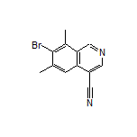 7-Bromo-6,8-dimethylisoquinoline-4-carbonitrile