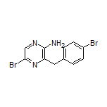 5-Bromo-3-(4-bromobenzyl)pyrazin-2-amine