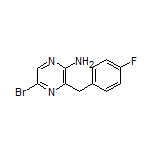 5-Bromo-3-(4-fluorobenzyl)pyrazin-2-amine