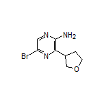 5-Bromo-3-(tetrahydrofuran-3-yl)pyrazin-2-amine