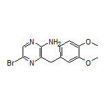5-Bromo-3-(3,4-dimethoxybenzyl)pyrazin-2-amine