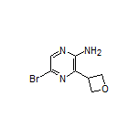 5-Bromo-3-(oxetan-3-yl)pyrazin-2-amine