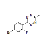 3-(4-Bromo-2-fluorophenyl)-6-methyl-1,2,4,5-tetrazine
