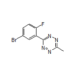 3-(5-Bromo-2-fluorophenyl)-6-methyl-1,2,4,5-tetrazine
