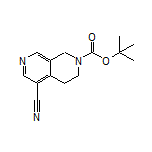 7-Boc-5,6,7,8-tetrahydro-2,7-naphthyridine-4-carbonitrile